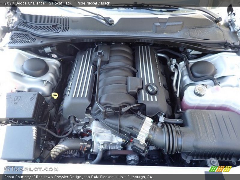 Triple Nickel / Black 2020 Dodge Challenger R/T Scat Pack