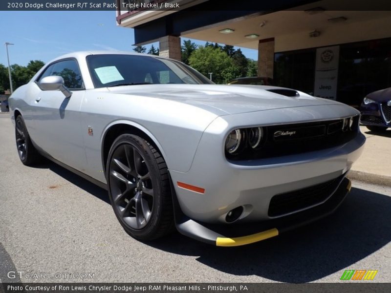 Triple Nickel / Black 2020 Dodge Challenger R/T Scat Pack