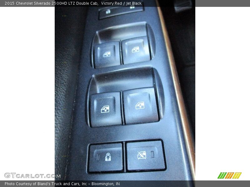 Victory Red / Jet Black 2015 Chevrolet Silverado 2500HD LTZ Double Cab