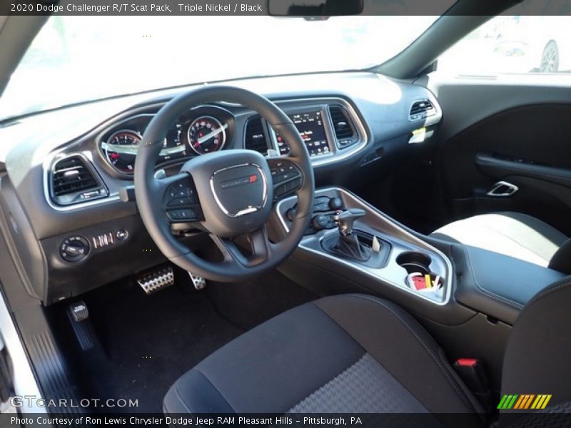 Triple Nickel / Black 2020 Dodge Challenger R/T Scat Pack