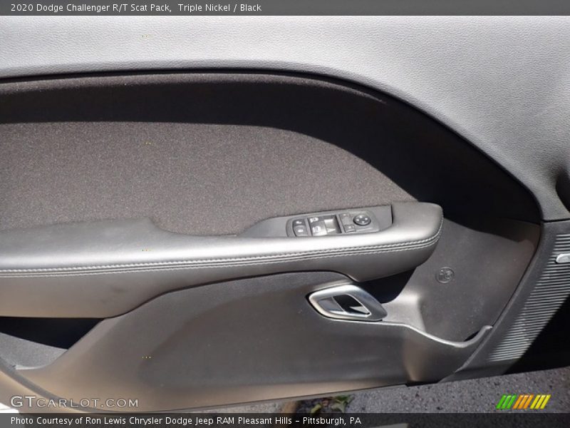 Triple Nickel / Black 2020 Dodge Challenger R/T Scat Pack
