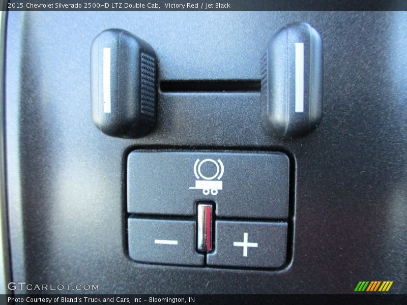 Victory Red / Jet Black 2015 Chevrolet Silverado 2500HD LTZ Double Cab