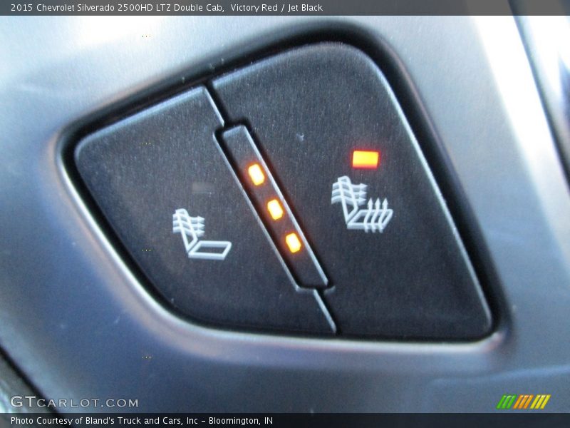 Victory Red / Jet Black 2015 Chevrolet Silverado 2500HD LTZ Double Cab