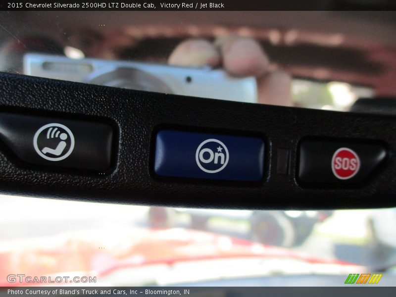 Victory Red / Jet Black 2015 Chevrolet Silverado 2500HD LTZ Double Cab