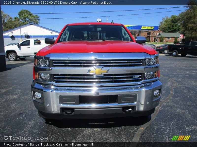 Victory Red / Jet Black 2015 Chevrolet Silverado 2500HD LTZ Double Cab