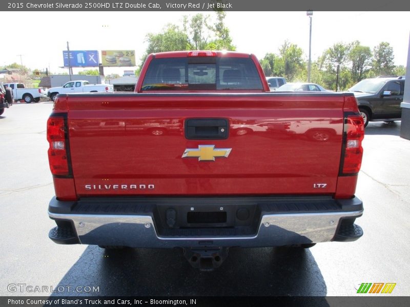 Victory Red / Jet Black 2015 Chevrolet Silverado 2500HD LTZ Double Cab