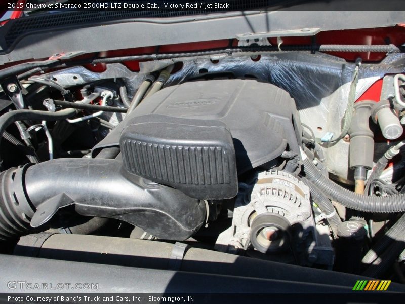 Victory Red / Jet Black 2015 Chevrolet Silverado 2500HD LTZ Double Cab