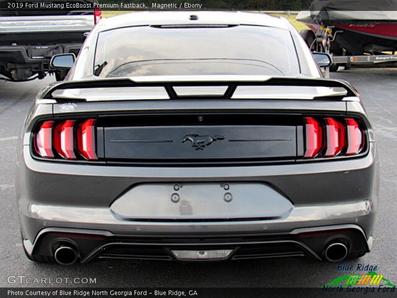 Magnetic / Ebony 2019 Ford Mustang EcoBoost Premium Fastback