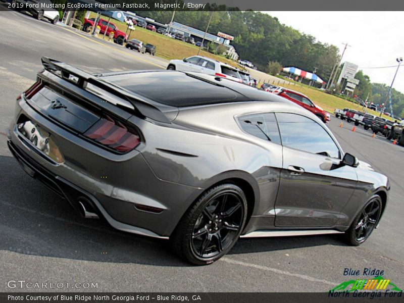 Magnetic / Ebony 2019 Ford Mustang EcoBoost Premium Fastback