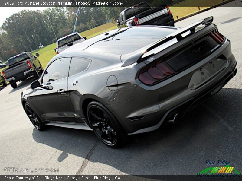 Magnetic / Ebony 2019 Ford Mustang EcoBoost Premium Fastback
