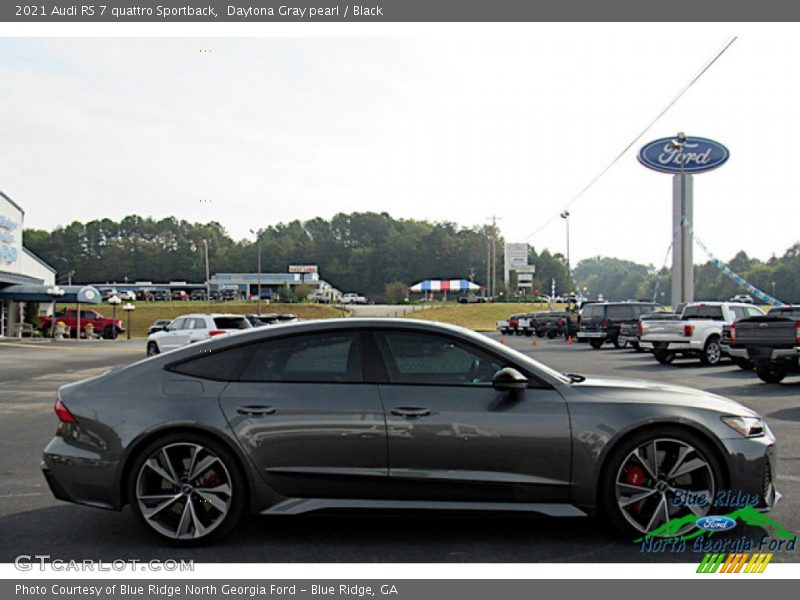 Daytona Gray pearl / Black 2021 Audi RS 7 quattro Sportback