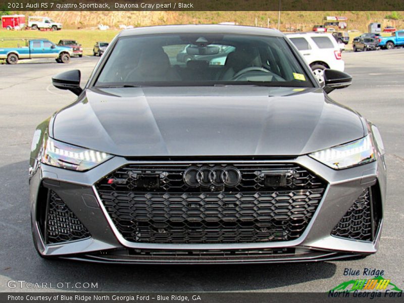 Daytona Gray pearl / Black 2021 Audi RS 7 quattro Sportback