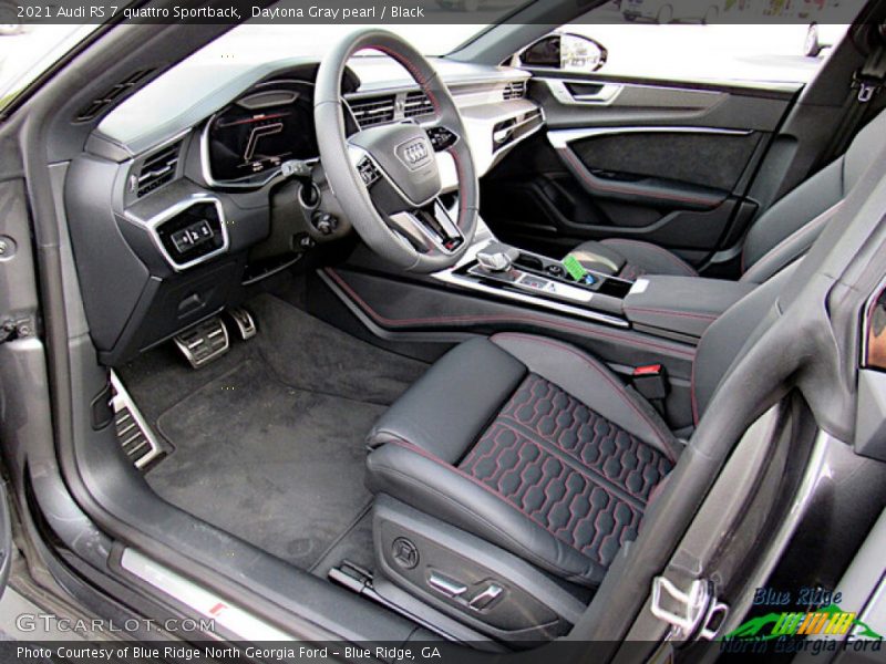  2021 RS 7 quattro Sportback Black Interior