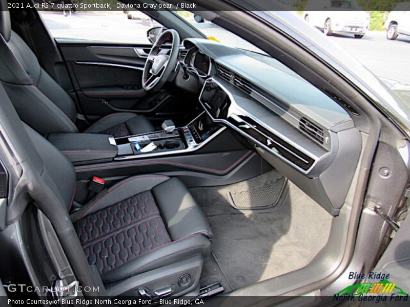 Daytona Gray pearl / Black 2021 Audi RS 7 quattro Sportback