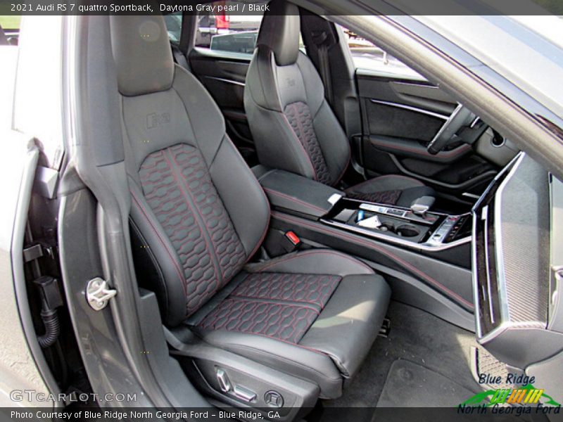 Front Seat of 2021 RS 7 quattro Sportback