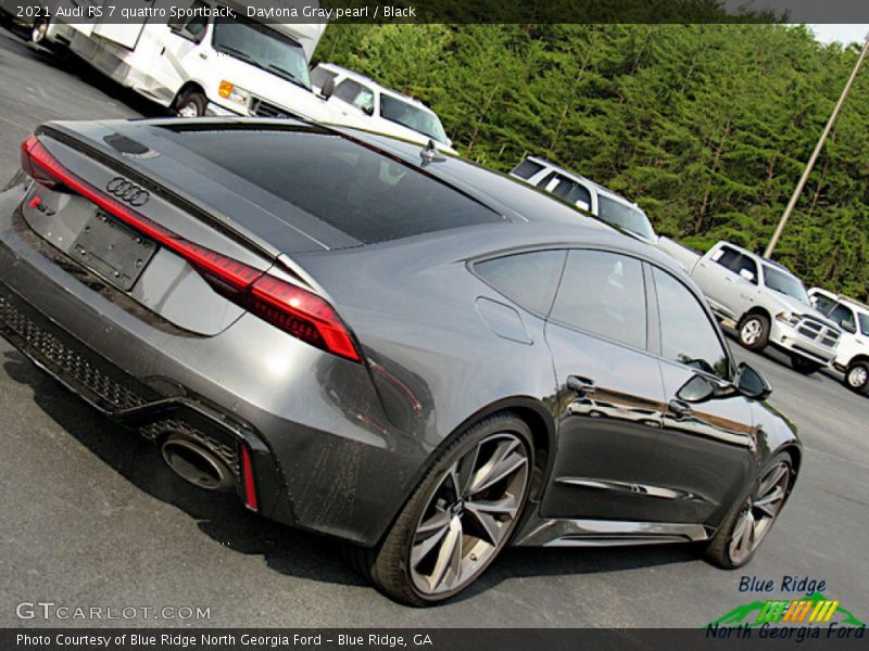 Daytona Gray pearl / Black 2021 Audi RS 7 quattro Sportback