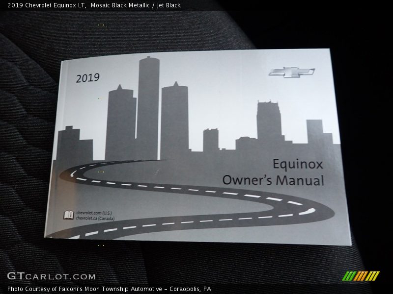 Mosaic Black Metallic / Jet Black 2019 Chevrolet Equinox LT