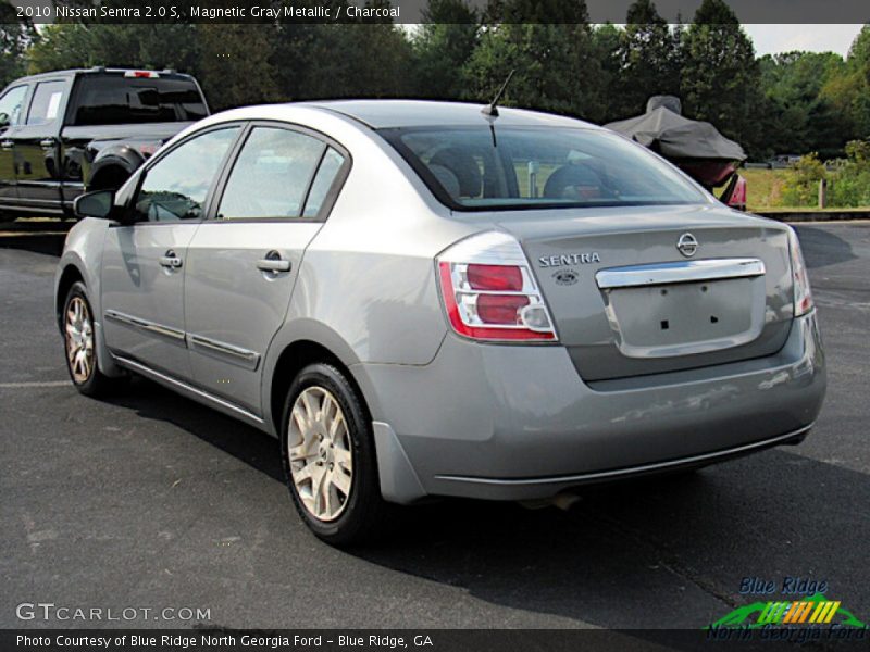 Magnetic Gray Metallic / Charcoal 2010 Nissan Sentra 2.0 S