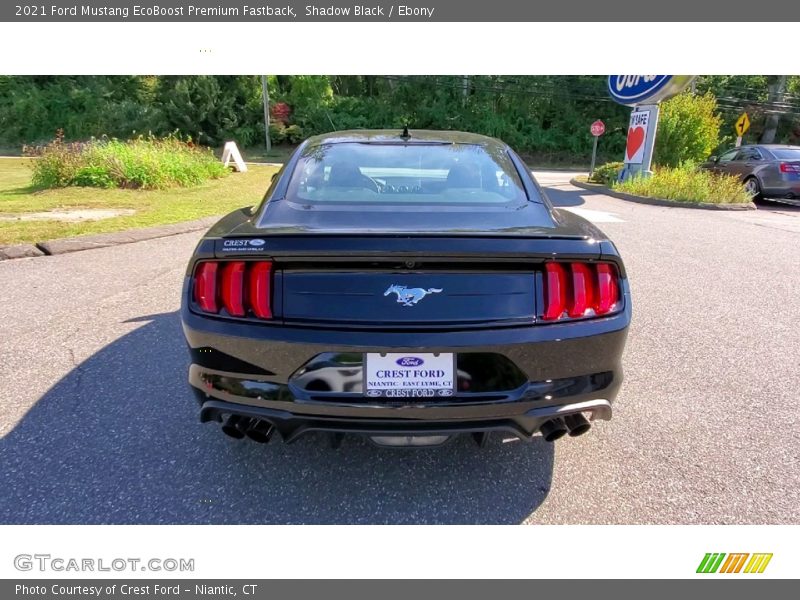 Shadow Black / Ebony 2021 Ford Mustang EcoBoost Premium Fastback