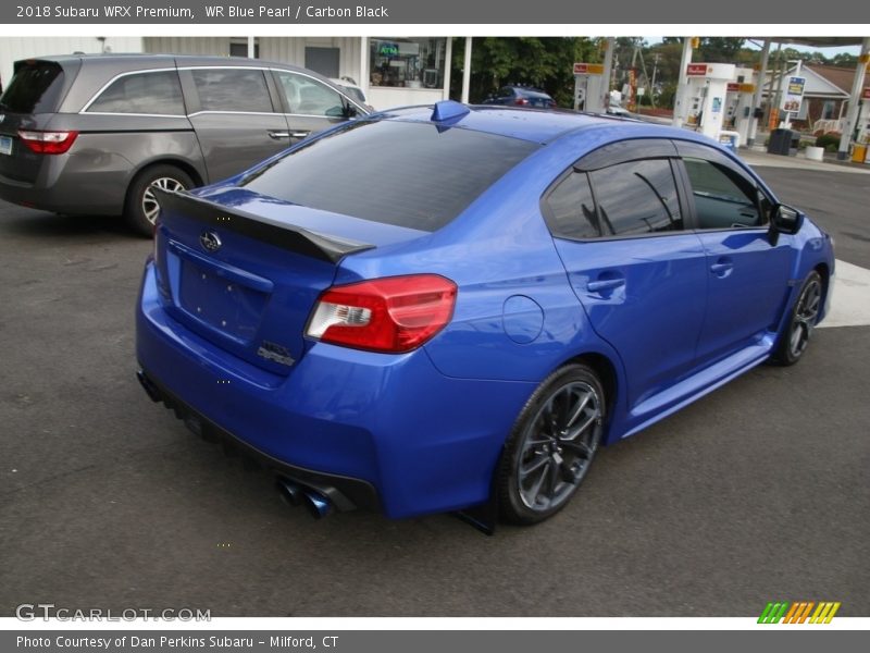 WR Blue Pearl / Carbon Black 2018 Subaru WRX Premium