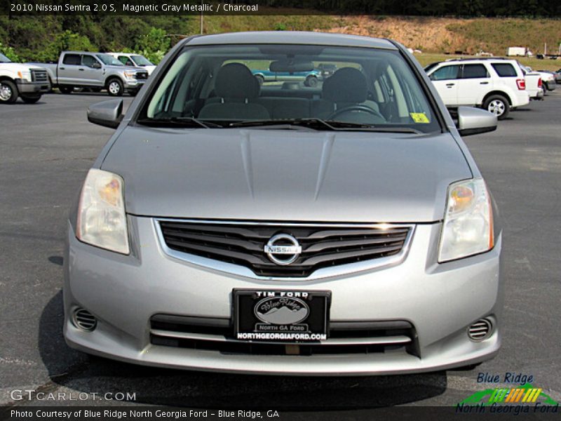 Magnetic Gray Metallic / Charcoal 2010 Nissan Sentra 2.0 S