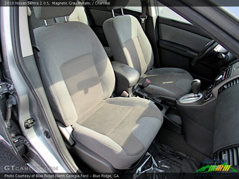 Magnetic Gray Metallic / Charcoal 2010 Nissan Sentra 2.0 S