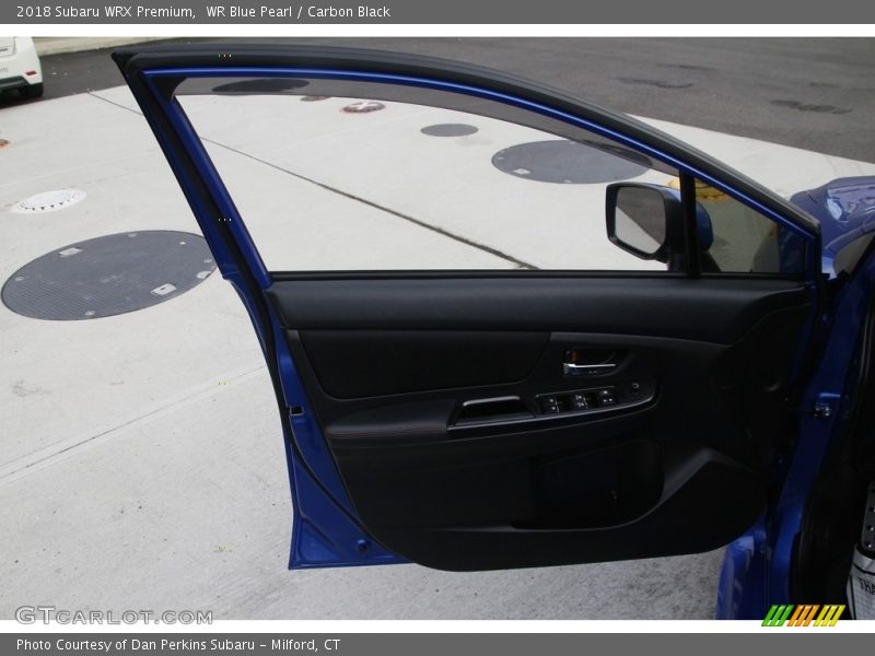 WR Blue Pearl / Carbon Black 2018 Subaru WRX Premium