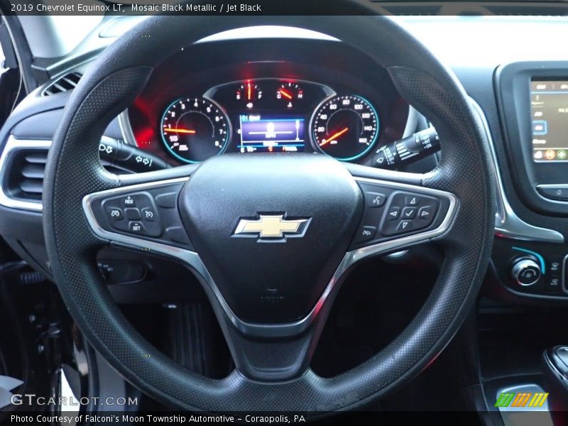 Mosaic Black Metallic / Jet Black 2019 Chevrolet Equinox LT