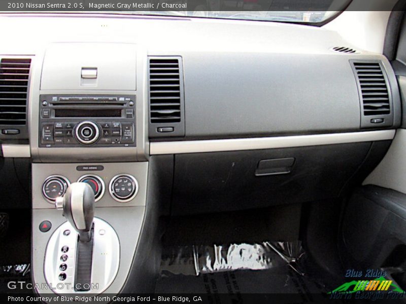 Magnetic Gray Metallic / Charcoal 2010 Nissan Sentra 2.0 S