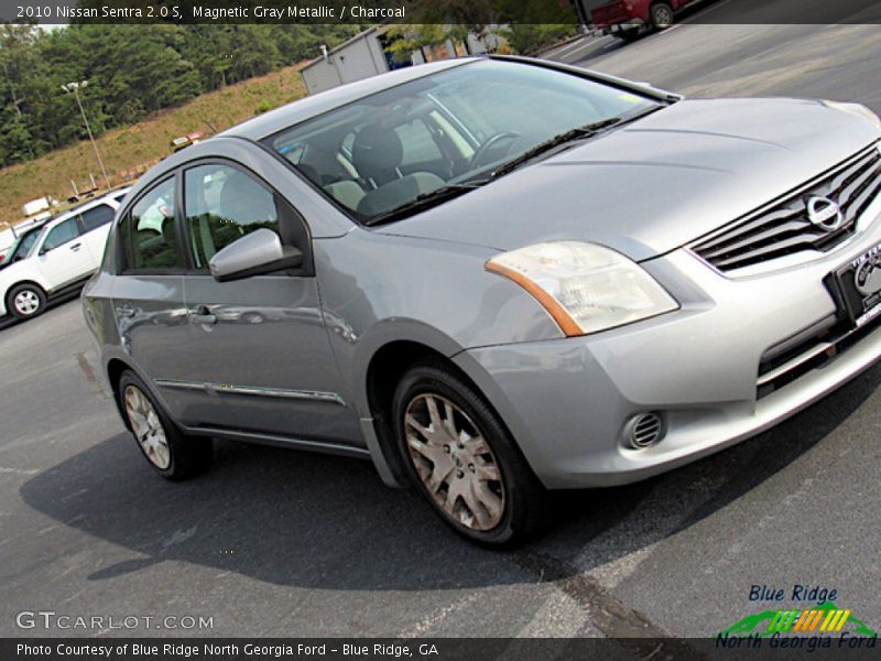 Magnetic Gray Metallic / Charcoal 2010 Nissan Sentra 2.0 S