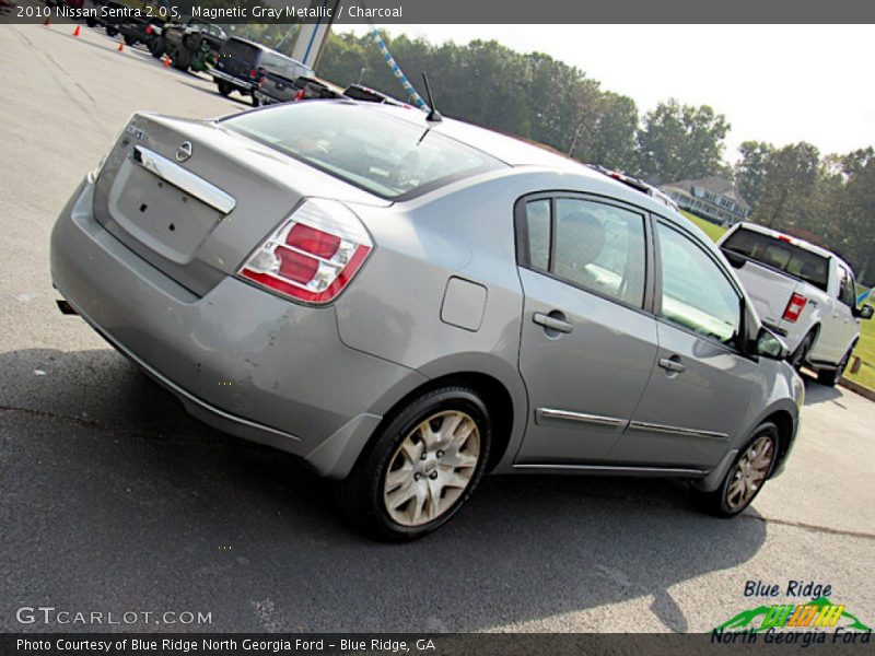Magnetic Gray Metallic / Charcoal 2010 Nissan Sentra 2.0 S