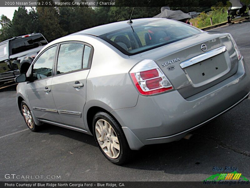 Magnetic Gray Metallic / Charcoal 2010 Nissan Sentra 2.0 S