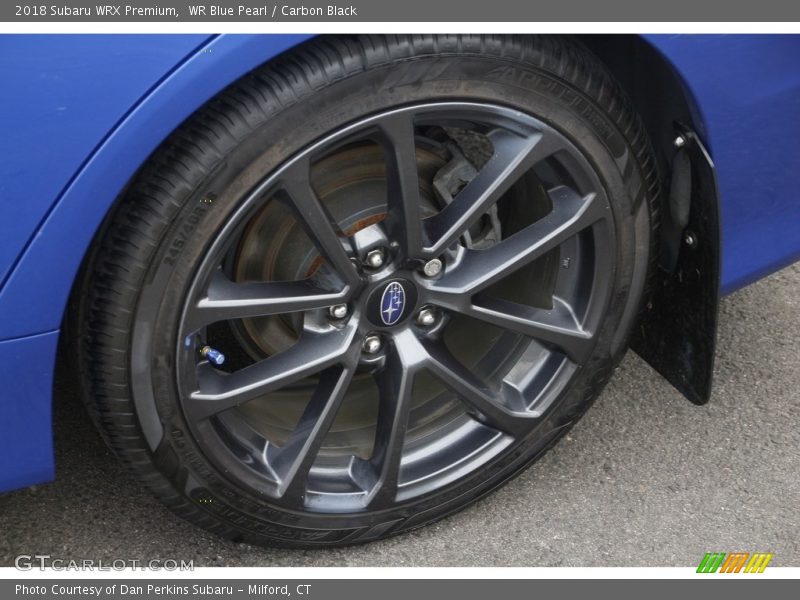 WR Blue Pearl / Carbon Black 2018 Subaru WRX Premium