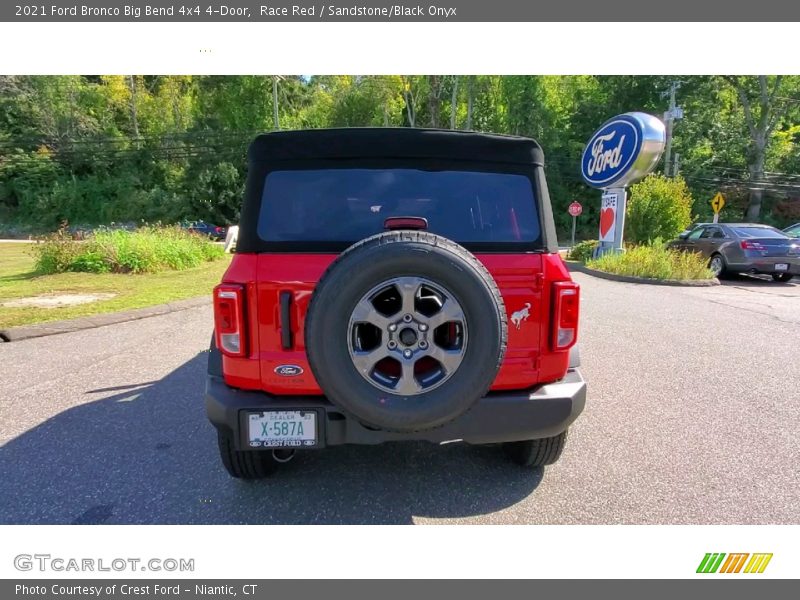 Race Red / Sandstone/Black Onyx 2021 Ford Bronco Big Bend 4x4 4-Door