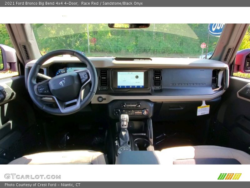 Dashboard of 2021 Bronco Big Bend 4x4 4-Door