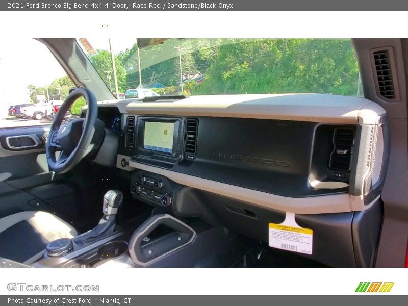Race Red / Sandstone/Black Onyx 2021 Ford Bronco Big Bend 4x4 4-Door