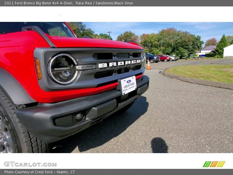 Race Red / Sandstone/Black Onyx 2021 Ford Bronco Big Bend 4x4 4-Door