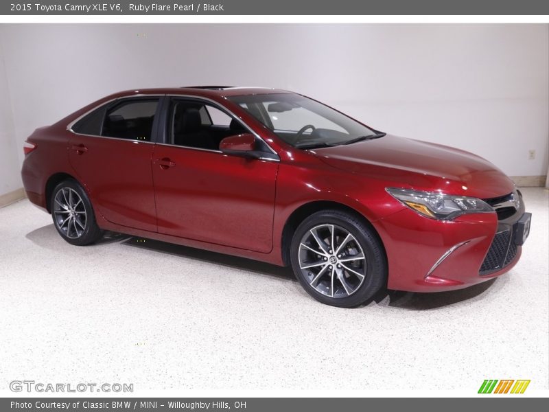  2015 Camry XLE V6 Ruby Flare Pearl