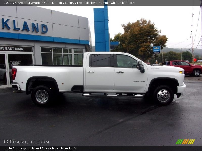 Summit White / Jet Black 2022 Chevrolet Silverado 3500HD High Country Crew Cab 4x4