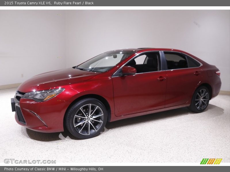  2015 Camry XLE V6 Ruby Flare Pearl