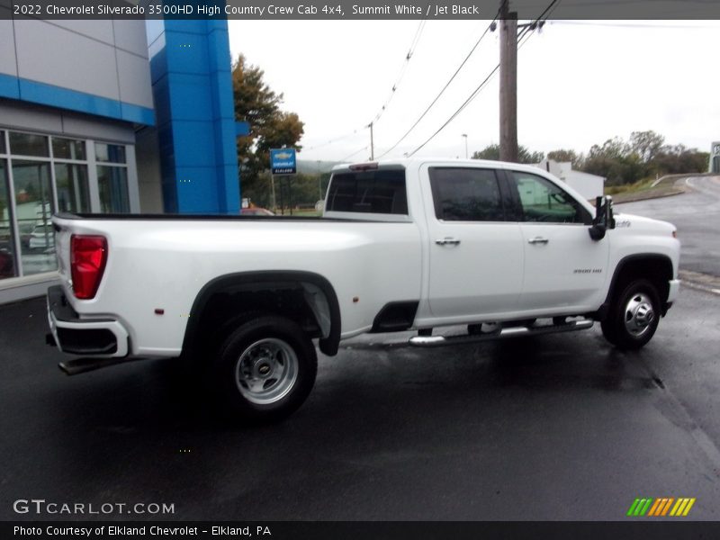 Summit White / Jet Black 2022 Chevrolet Silverado 3500HD High Country Crew Cab 4x4