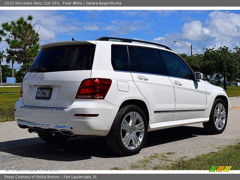 Polar White / Sahara Beige/Mocha 2015 Mercedes-Benz GLK 350