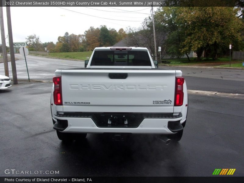 Summit White / Jet Black 2022 Chevrolet Silverado 3500HD High Country Crew Cab 4x4