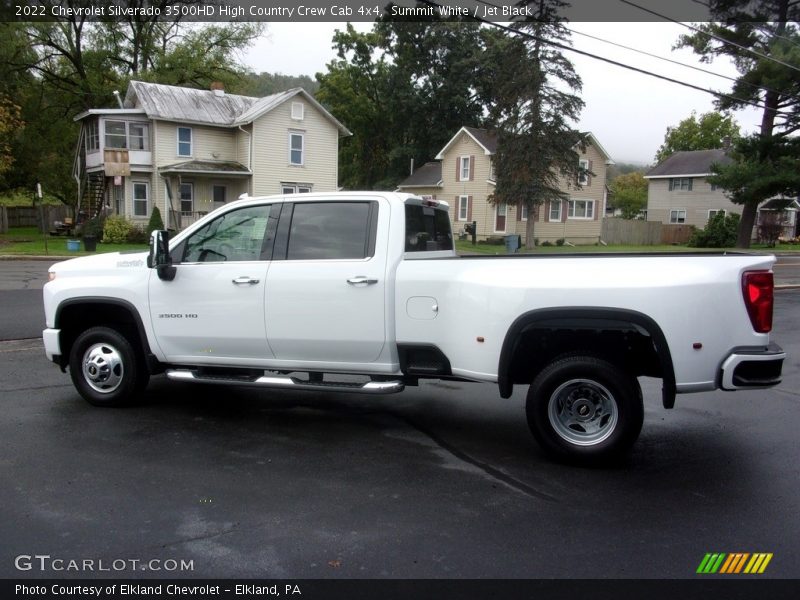Summit White / Jet Black 2022 Chevrolet Silverado 3500HD High Country Crew Cab 4x4