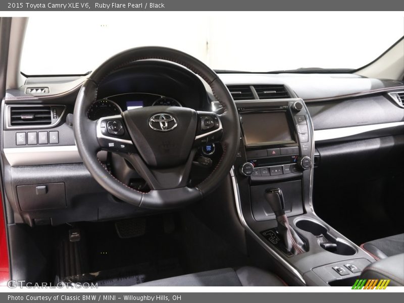 Dashboard of 2015 Camry XLE V6