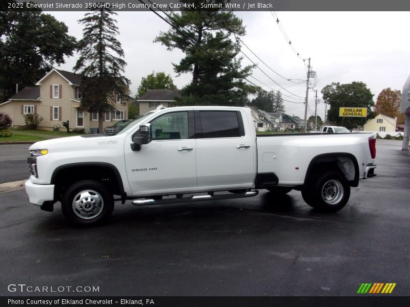 Summit White / Jet Black 2022 Chevrolet Silverado 3500HD High Country Crew Cab 4x4