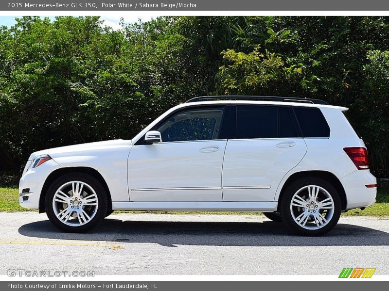 Polar White / Sahara Beige/Mocha 2015 Mercedes-Benz GLK 350