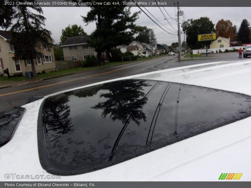 Summit White / Jet Black 2022 Chevrolet Silverado 3500HD High Country Crew Cab 4x4