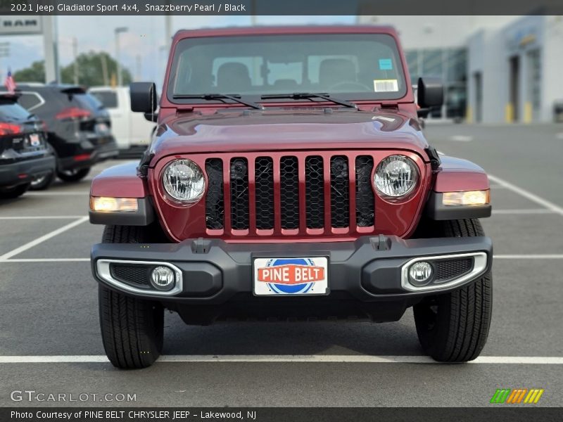 Snazzberry Pearl / Black 2021 Jeep Gladiator Sport 4x4