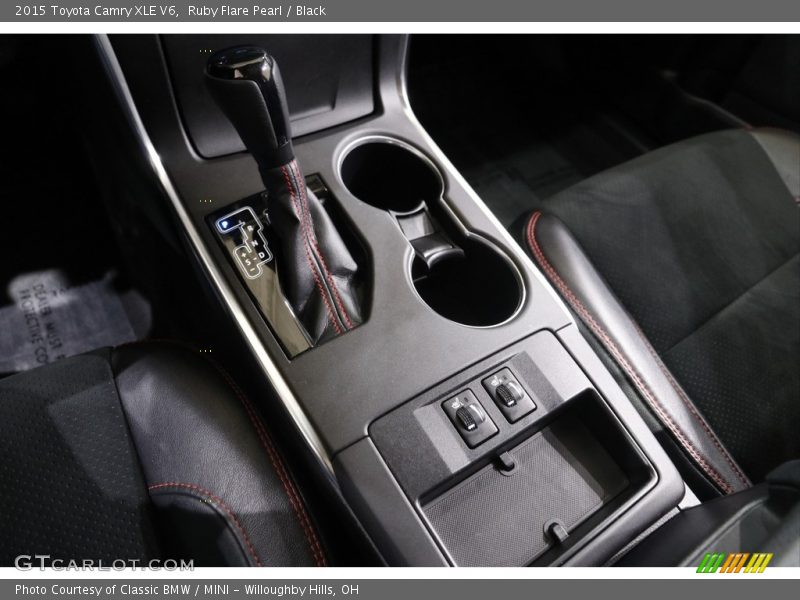 Ruby Flare Pearl / Black 2015 Toyota Camry XLE V6